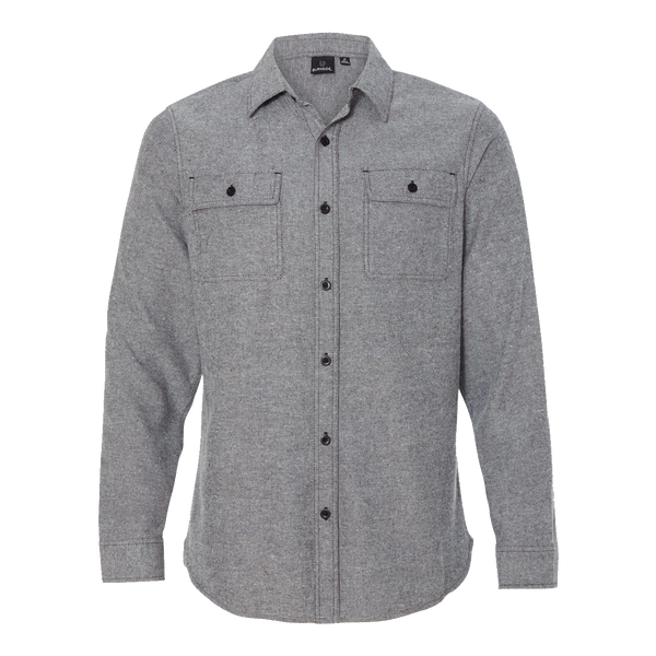 A1202M Mens Solid Flannel Shirt