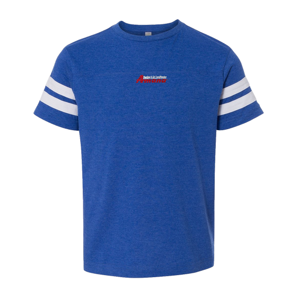 AY1852 Youth Fine Jersey Football T-Shirt