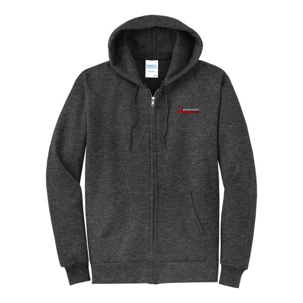 A2354 Core Fleece Full-Zip Hooded Sweatshirt