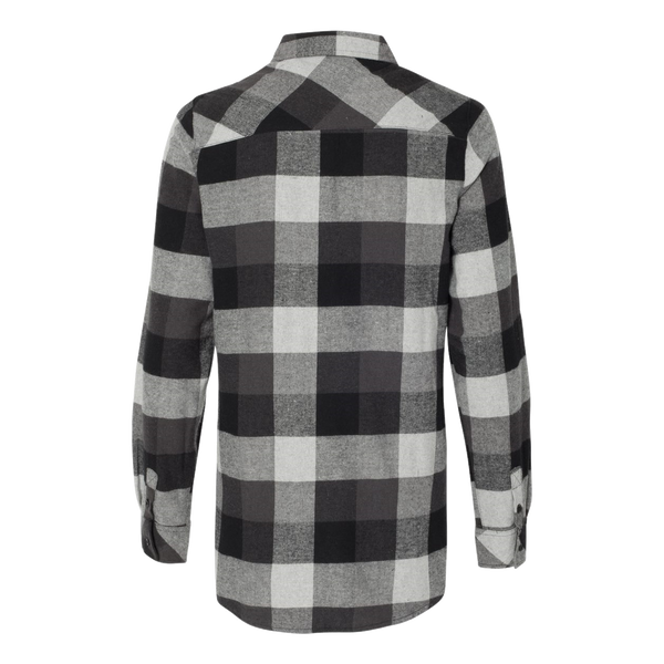 A1201W  Ladies Flannel Plaid Shirt