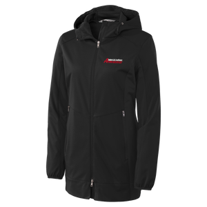 A1742W  Ladies Active Hooded Soft Shell Jacket