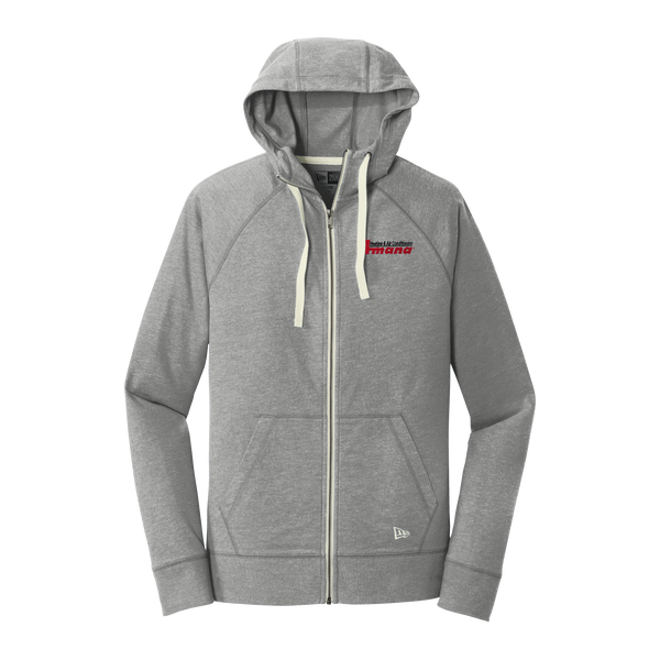 A1862M Mens Sueded Cotton Blend Full-Zip Hoodie